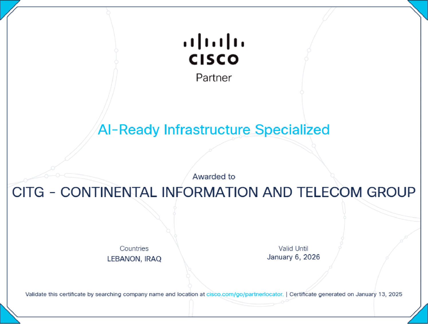 Certified for AI-Ready Infrastructure by Cisco